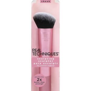 REAL TECHNIQUES Sculpting Makeup Brush For Contouring Pink