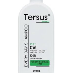 Tersus Every Day Shampoo – Sulfate-Free, Gentle & Hydrating – For Dry & Normal Hair – 420 ml