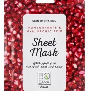 BOBANA Skin hydrating pomegranate & hyaluronic acid 1  sheet masks