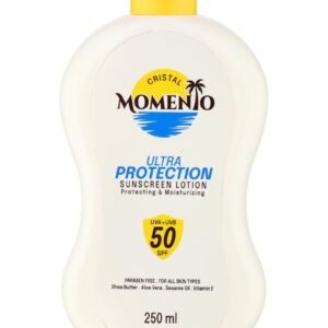 Momento Luxe Momento ultra protection sunscreen lotion uva+uvb 50spf 250ml