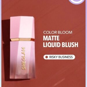 SHEGLAM Color Bloom Liquid Blush Matte 5.2ml Risky Business