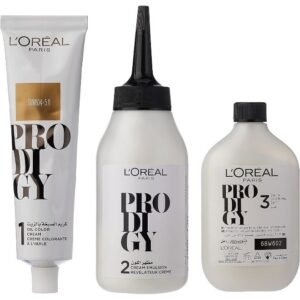 L'OREAL PARIS Prodigy Permanent No Ammonia Hair Color, 5.0 Light Brown Light Brown 5.0