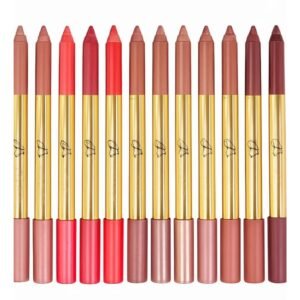Golden Rose 12 Colors Clear Lipstick Pencil Set - Rouge