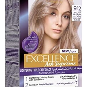 L'OREAL PARIS Excellence Ash Supreme 9.12 Cool Pearl Very Light Blonde 192ml
