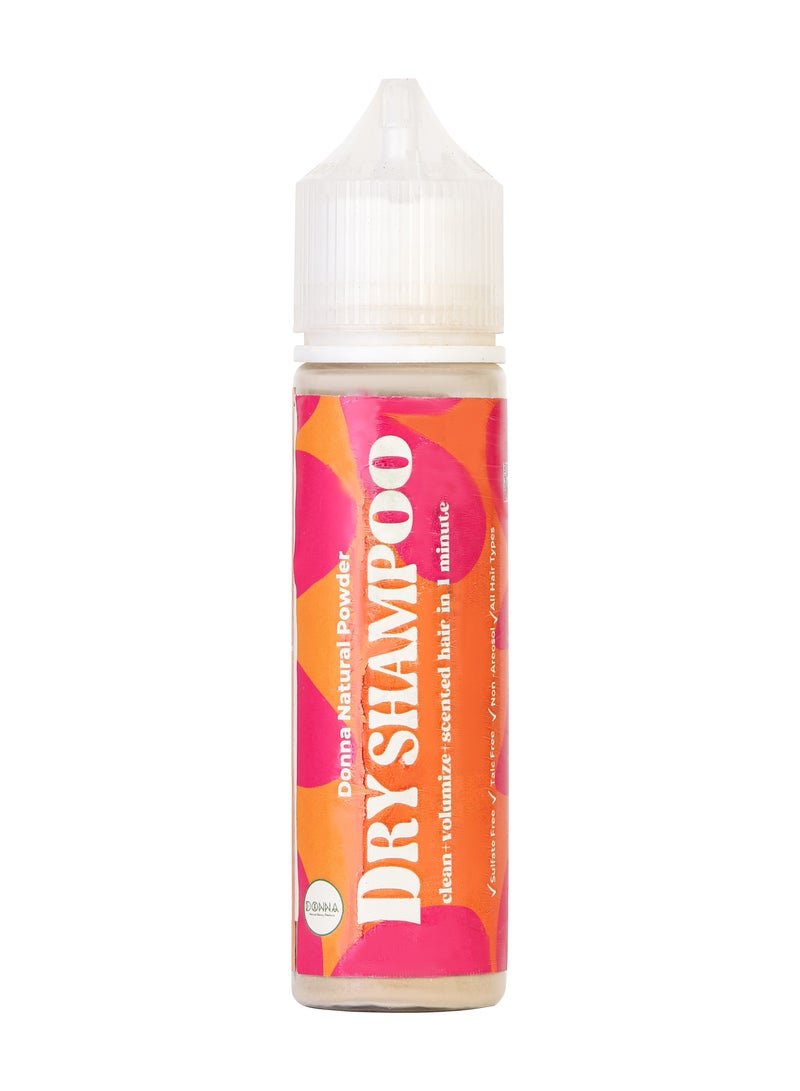 Donna Donna Dry Shampoo - All Hair Types |Hair Style | Tropical Citrus | Eco Friendly|Natural powder Dry shampoo