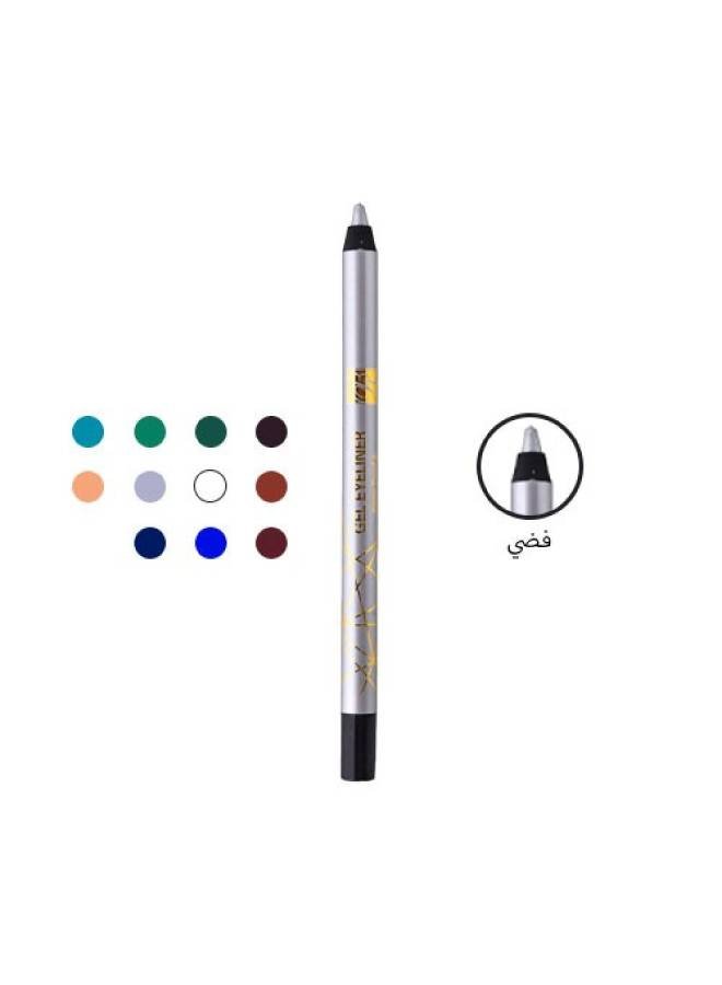 ROSE BERRY RoseBerry Long Lasting Waterproof Eyeliner Pencil -109 silver Silver