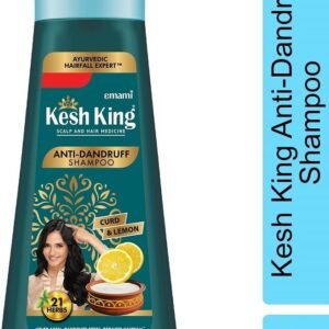 Kesh King Ayurvedic Anti-Dandruff Shampoo Soothes itchy Scalp 21 Herbs Curd & Lemon 340 ml