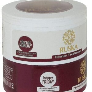 Ruska "Ruska 2-in-1 Hair Cream Bath (200ml Regular Cream + 200ml Protein Cream) in One Package – Luxurious Ukrainian Hair Treatment and Strengthening Treatment"