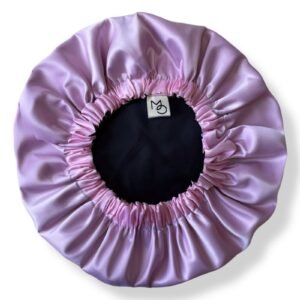 MO Satin MO Satin Bonnet (Pink-Black)