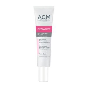ACM Laboratoire dermatologique Depiwhite Eye Contour Gel, 15ml – Under Eye Gel for Dark Circles & Puffiness