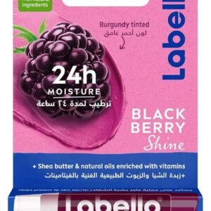 Labello Blackberry Shine Lip Balm Moisturizing Lip Care 4.8gm