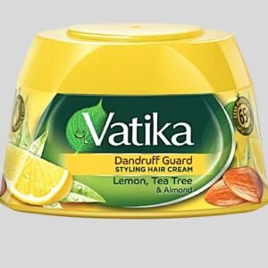 Vatica Vatika Naturals Anti-Dandruff Hair Cream | Enriched with Lemon, Tea Tree Oil & Almond | 190 ml