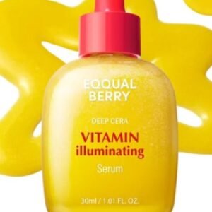 eqqualberry eqqualberry Vitamin Illuminating Serum – Brightening Vitamin C Serum with Niacinamide | Strengthens skin barrier | Hydrates using Ceramide and Hyaluronic Acid, 1.01oz / 30ml
