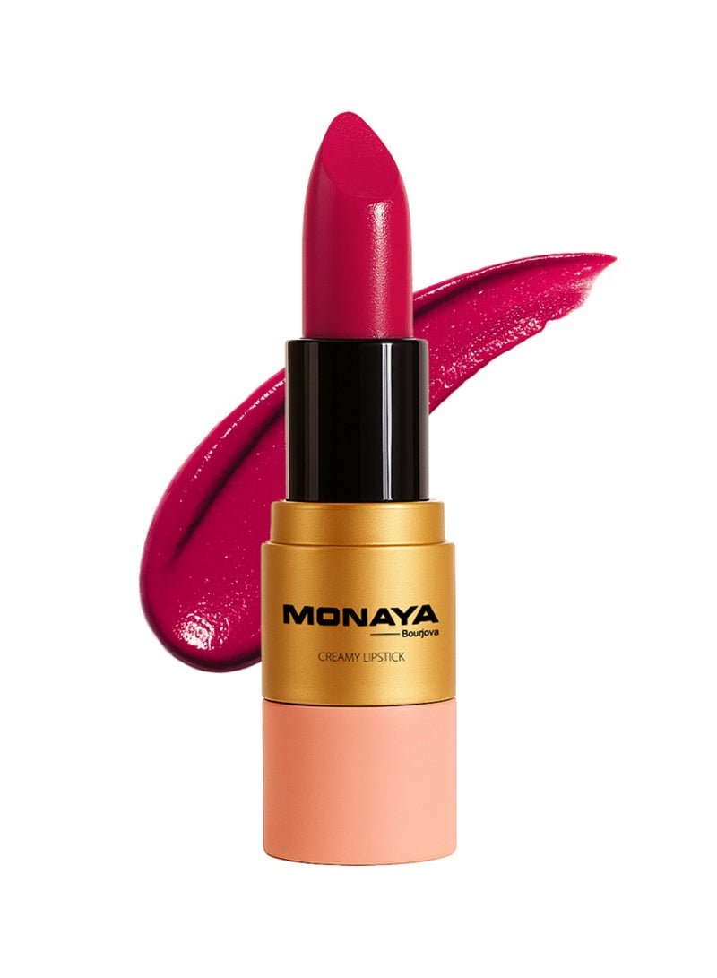 Monaya Creamy Lipstick colors,Super Lustrous Lipstick, Creamy Formula For Soft, Fuller-Looking Lips, Moisturized Feel