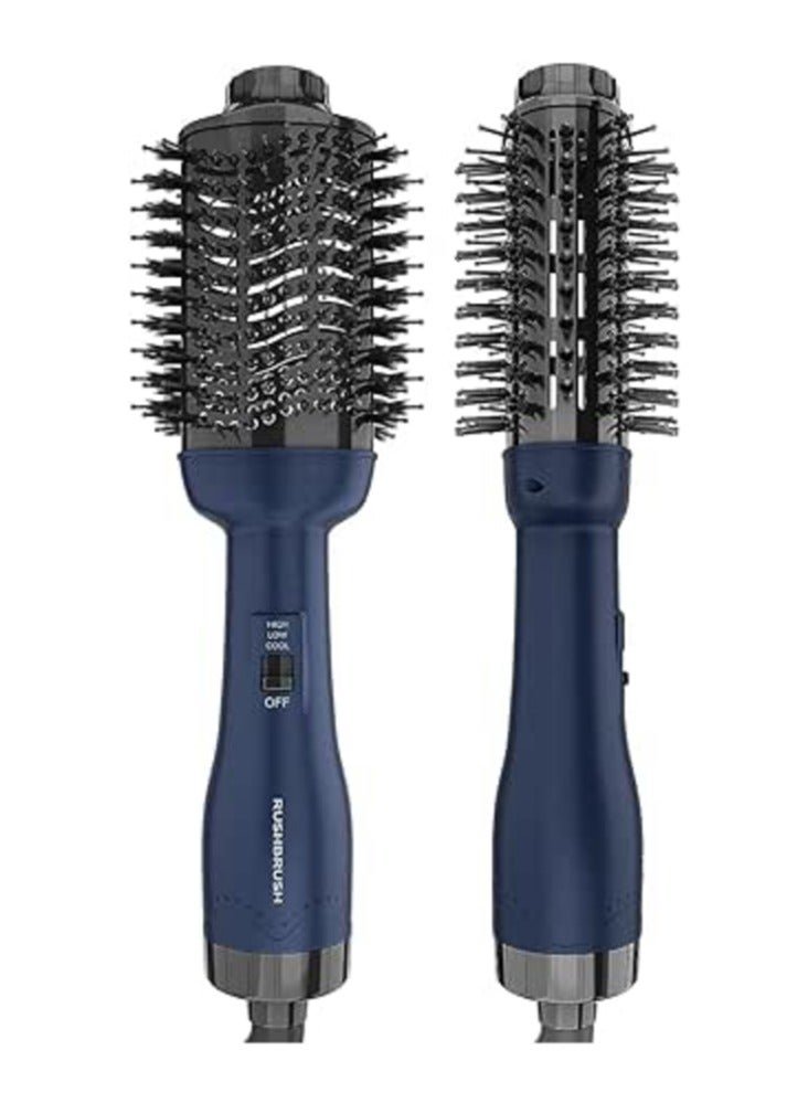 Rush Brush V2 Pro Navy Ion Technology, Wide Oval Design 19cm, 1300W, 3Heat/2Speed