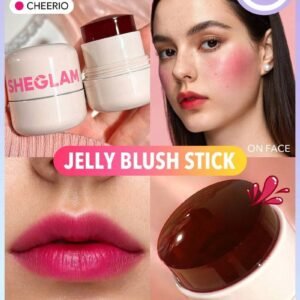 SHEGLAM Jelly-Licious Hydrating Lip & Blush Tint - Cheerio