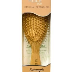 Alice Alice Original Wooden Detangling Brush – Anti-Static Hair Brush for Smooth & Tangle-Free Hair